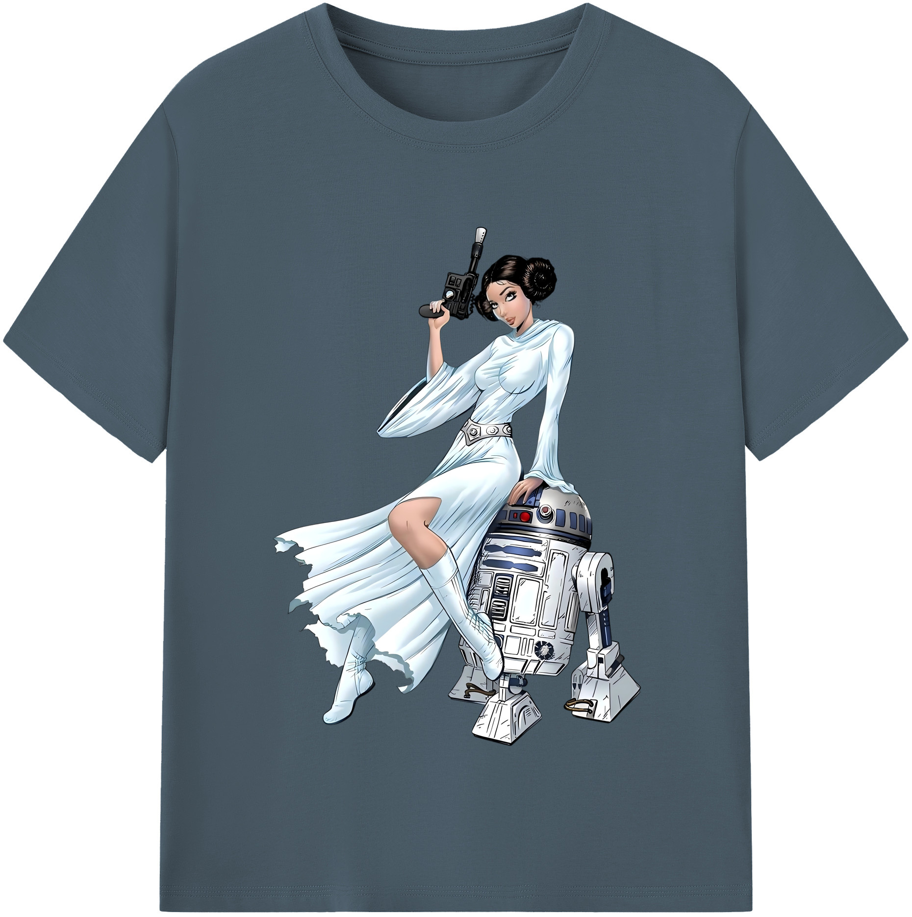 （画像用） スター・ウォーズ Star Wars 綿100％半袖Tシャツ（フロントプリント）